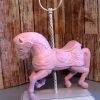 Pink Glittered Carousel Horse Figurine Gifts From The Heart