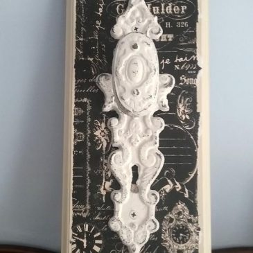 Country French Script Doorknob Wall Hook, Coat Hook, Towel Hook, Kitchen Decor