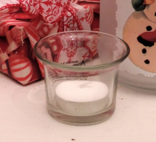 Hand Crafted Retro Snowman Mason Jar Christmas Candle Holder Creative Lamps & Lighting