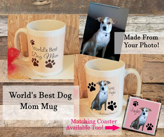 world's best dog mom mug