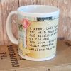 Personalized Vintage Inspired Book Lover’s Coffee Mug Cup Coaster Sets and Mugs