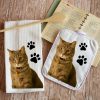 Personalized Pet Photo Kitchen Towel & Pot Holder Gift Set For The Kitchen