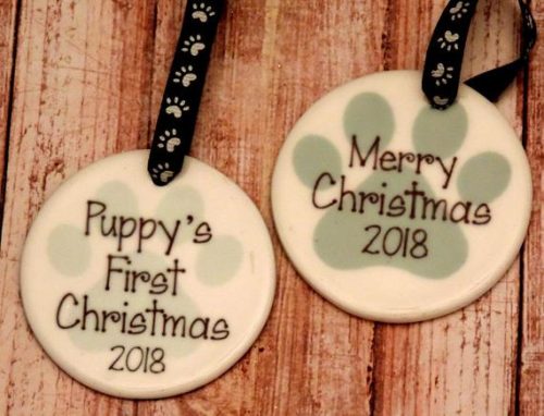 Personalized Pet Photo Keepsake Christmas Tree Ornament Custom Christmas Ornaments