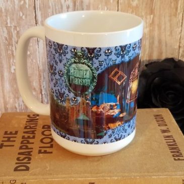 Handmade Disney Haunted Mansion Inspired Coffee Cup Keepsake Mug