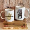 Personalized Dinosaur Coffee Mug, Cup Jurassic Park Fan Gift Coaster Sets and Mugs