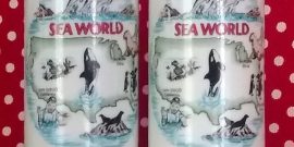 Vintage Sea World Salt and Pepper Shakers