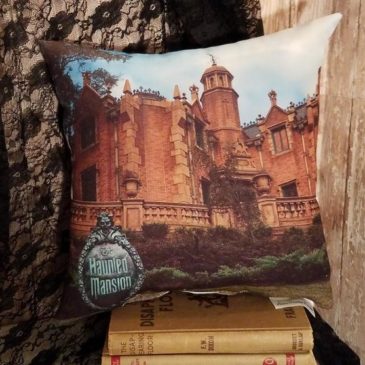 Handmade Disney Haunted Mansion Photo Keepsake Pillow