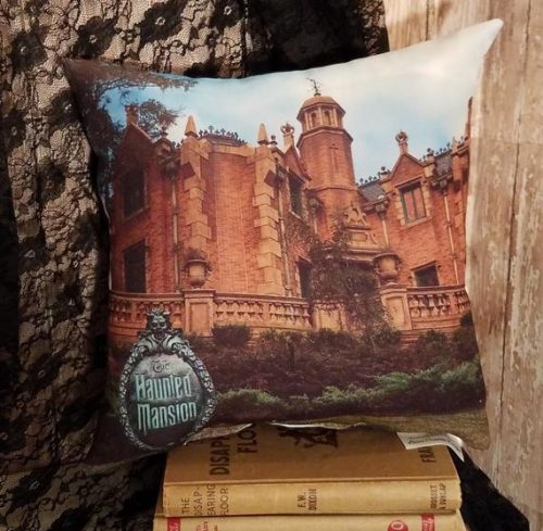 Two Sided Disney's Haunted Mansion Photo Pillow, Haunted Mansion Decor