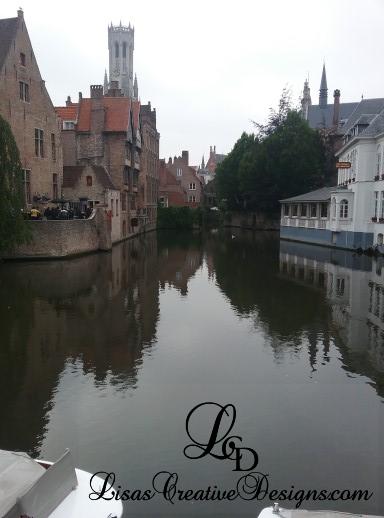 Canal View in Bruges, Brugge  Belgium