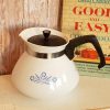 Vintage Corning Ware Cornflower Blue Coffee Pot For The Kitchen