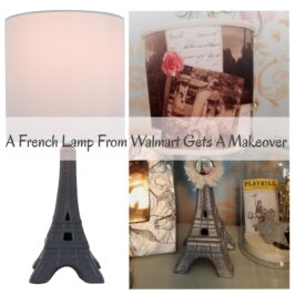 A French Lamp From Walmart Gets a Makeover