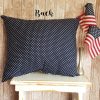 Handmade Vintage Victorian Patriotic Pillow, July 4th Throw Pillow Country Farmhouse Decor