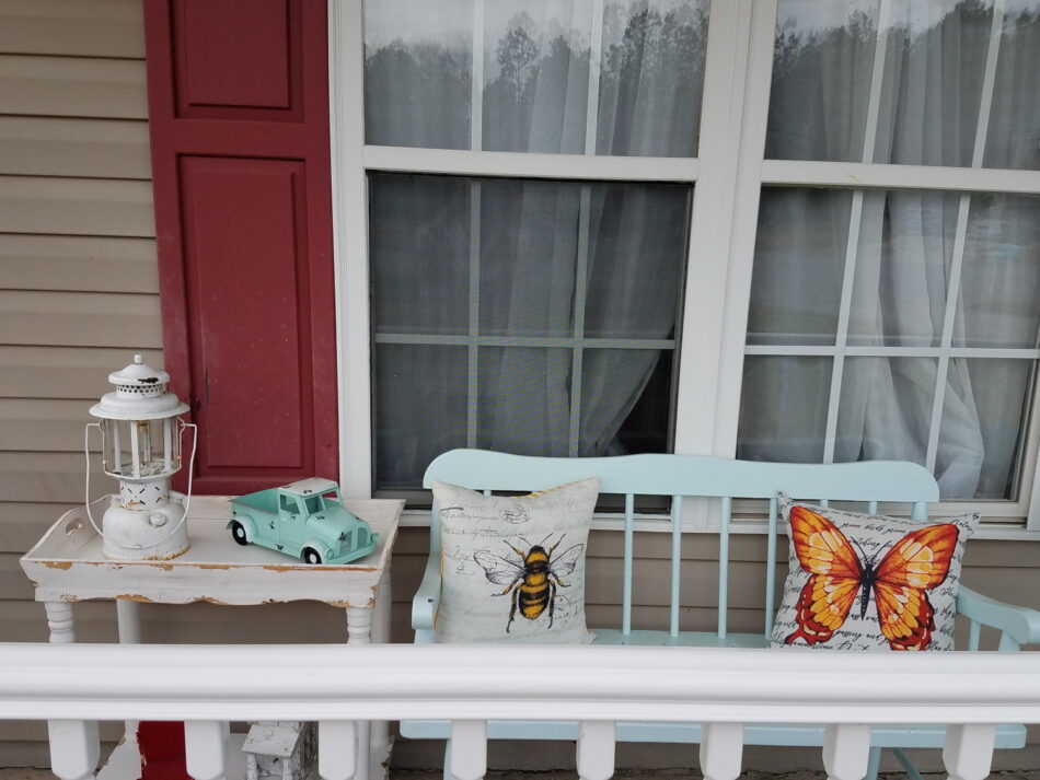 Country Porch Refresh | Seating Area