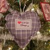 Keepsake Memory Christmas Ornament Made From Loved Ones Clothing Custom Christmas Ornaments