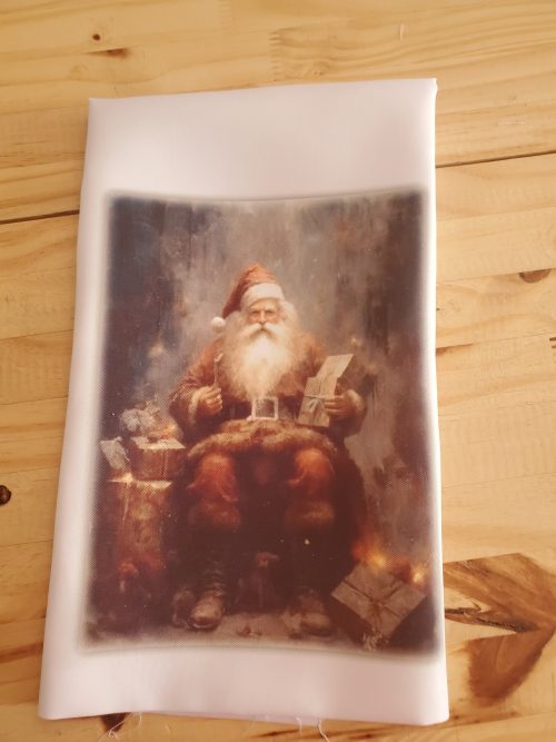 Custom Printed Santa Claus Cloth Napkins