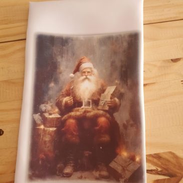 Custom Victorian Santa Claus Napkins