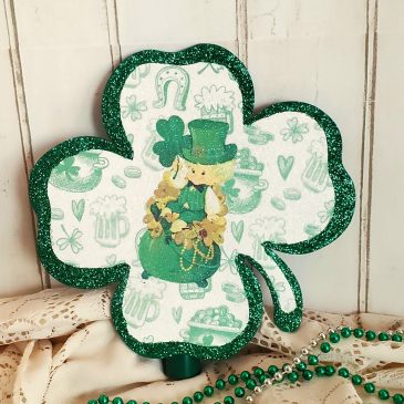 Handmade Shamrock St. Patrick’s Day Tree Topper