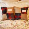 memory pillow made from dog bedding and blanket