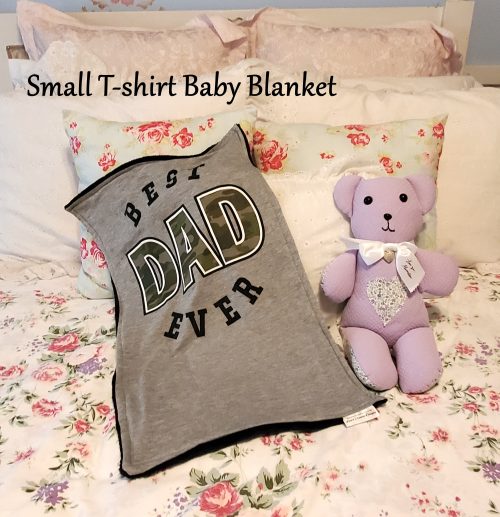 Small T-shirt Keepsake Baby Blanket