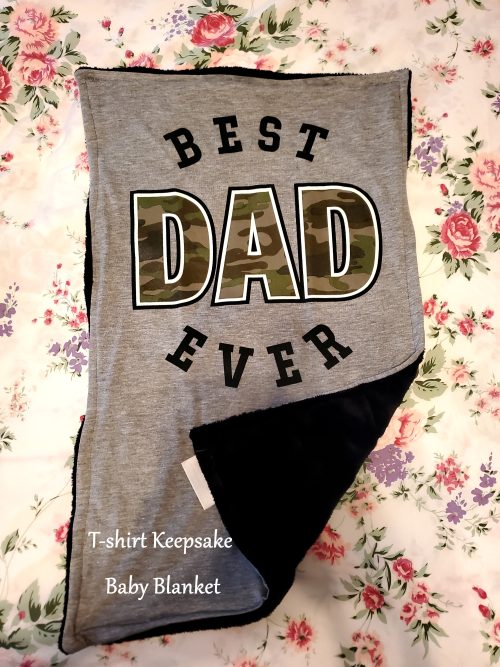 T-Shirt Keepsake Baby Memory Blanket