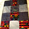 keepsake patchwork memory quilt blanket made from loved ones clothing