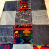 keepsake patchwork memory quilt blanket made from loved ones clothing