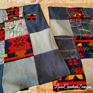 Custom Keepsake Memory Blanket Made From Loved One’s Clothing