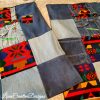 keepsake patchwork memory quilt blanket made from loved ones clothing