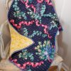 memory baby blanket made from grandmothers robes