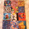 memory blanket made from loved ones clothing