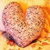 Simple Heart Shaped memory Pillow