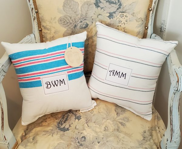 memory pillows made from baby blankets
