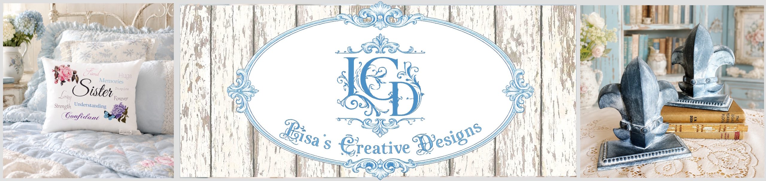 lisas creative designs website topper